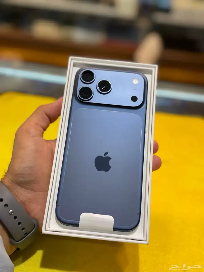 آيفون 17 برو ماكس جديد لم يستخدم بس انفك من الكرتون شرق اوس 1