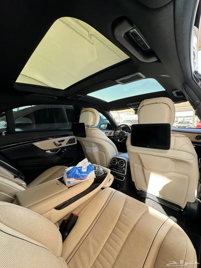 مرسيدس S560 وارد وكالة المانيا موديل 2020 الموقع الإمارات 20