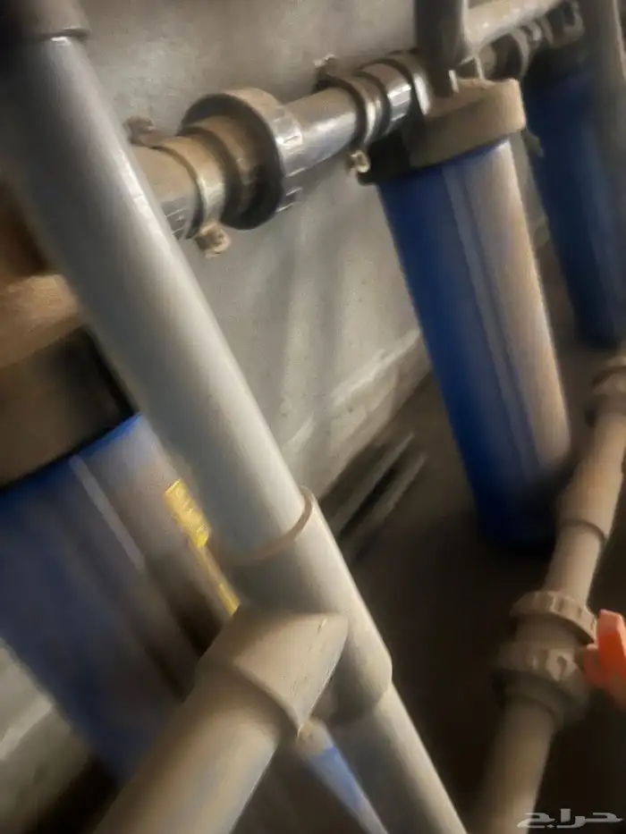 فلتر مصنع مياه ايطالي بكامل الفلاتر والمكينة 1