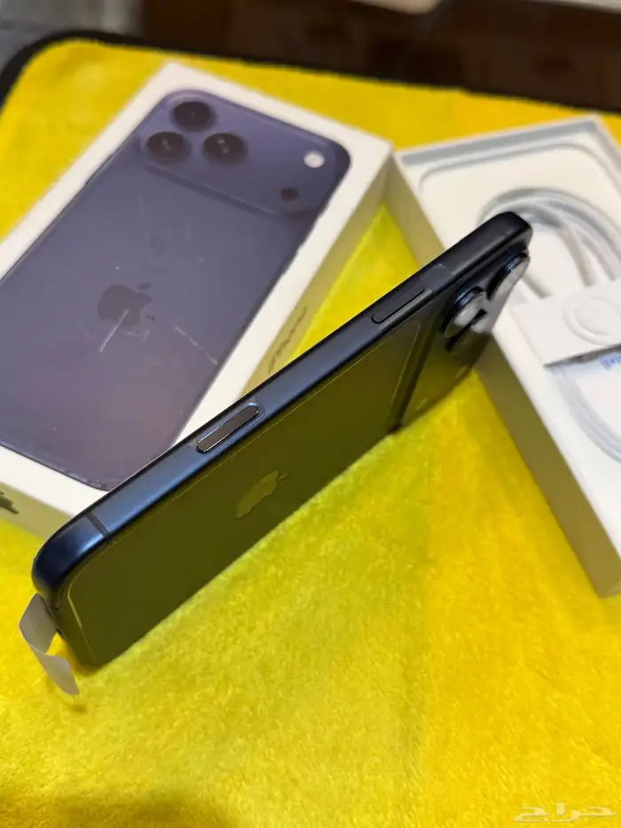 آيفون 17 برو ماكس جديد لم يستخدم بس انفك من الكرتون شرق اوس 8