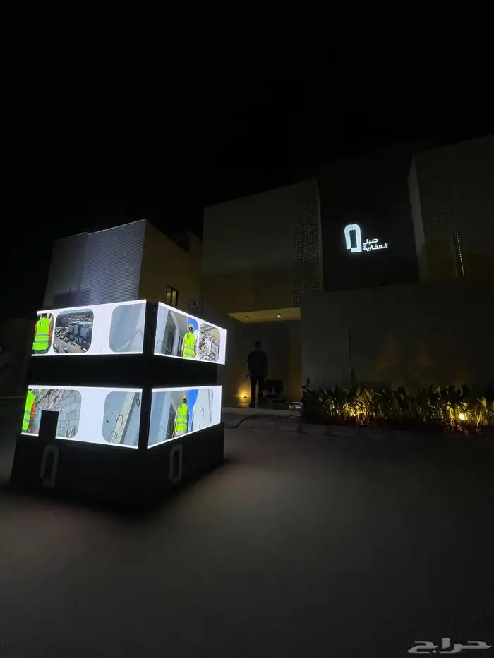 تنظيم بوثات شاشات عرض عملاقه وتفاعليه 9