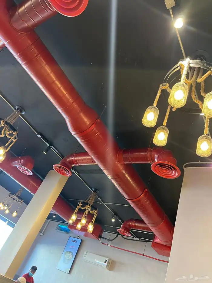 دكت .تتكييف شفطات مركزي صحراوي دائري ومربع بأعلى جودة 48338 2