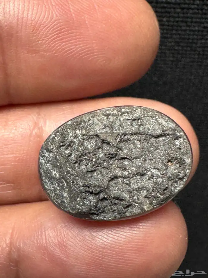 عقيق يماني أسود خام 2