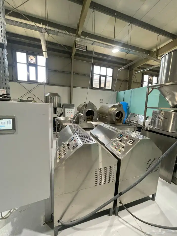 للبيع خط انتاج طحينة سمسم انتاج 2 طن باليوم 4