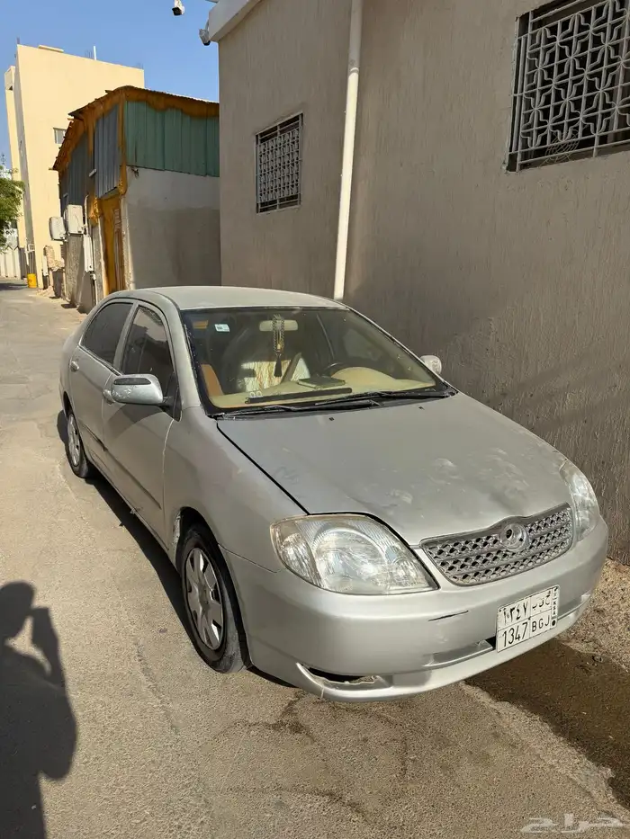 كورولا 2001 فحص جديد استماره مجدده الممشي 400 السعر 14 0