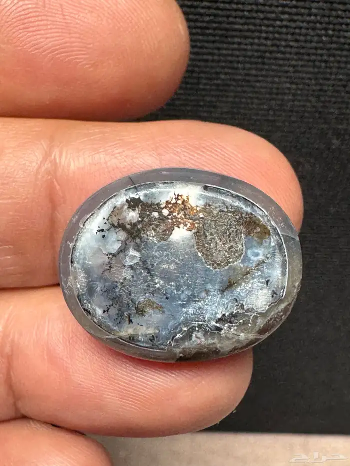 عقيق يماني بقراني شجري مصور نوادر 4