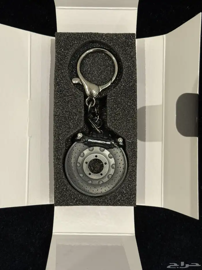 ميدالية مفاتيح على شكل قرص الفرامل من بورشه Porsche 0