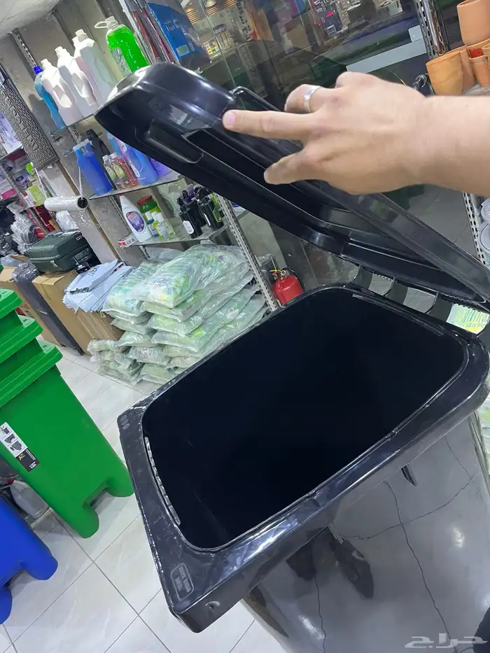 سلة برميل زباله بدعسه و بكفر درام زباله سطل زباله مقاسات ا 14