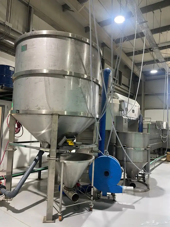 للبيع خط انتاج طحينة سمسم انتاج 2 طن باليوم 7