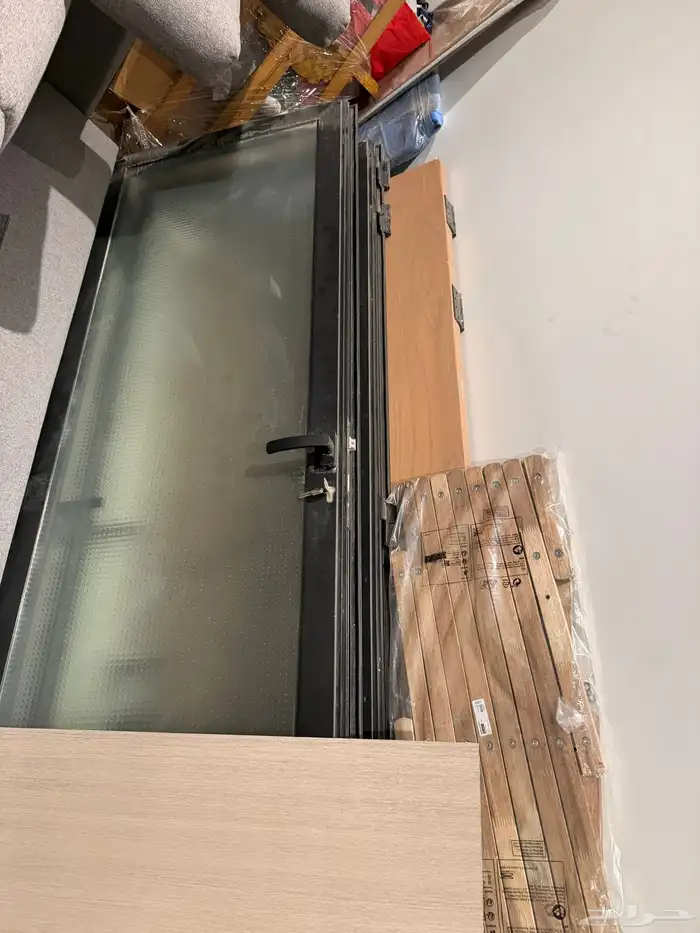 ابواب المنيوم وقزاز وطراحة سليمة بدون ملاحظات مكينة تنظيف 10