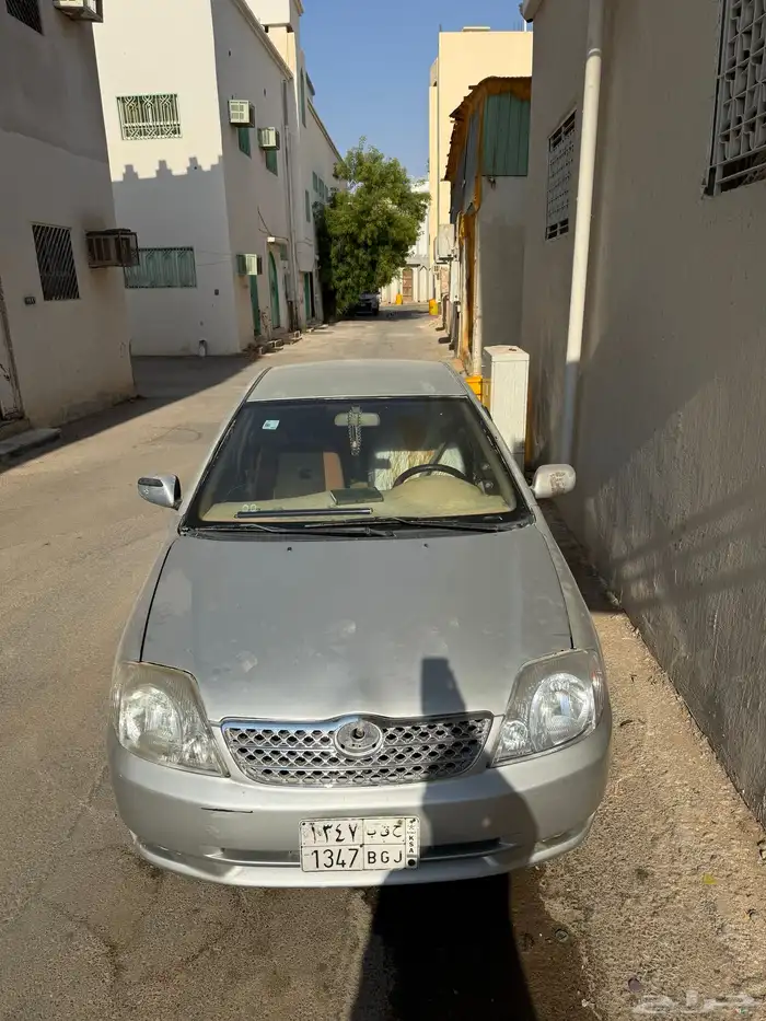 كورولا 2001 فحص جديد استماره مجدده الممشي 400 السعر 14 1