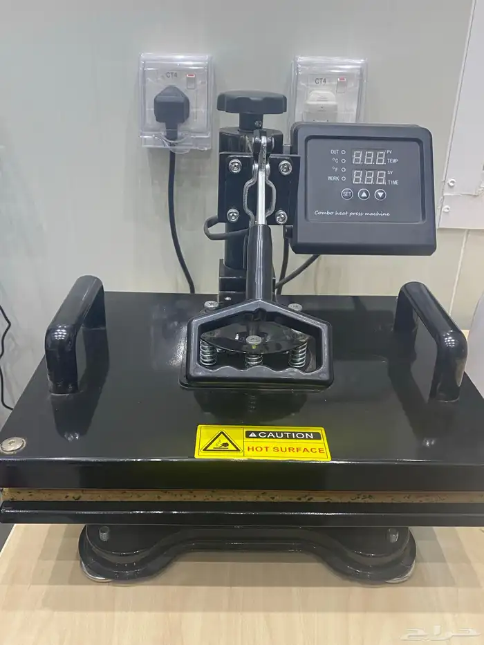 مكبس حراري شبه جديد 0