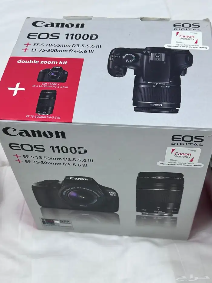 كاميرا كانون شبه الجديده مع اغراضها كامله 1