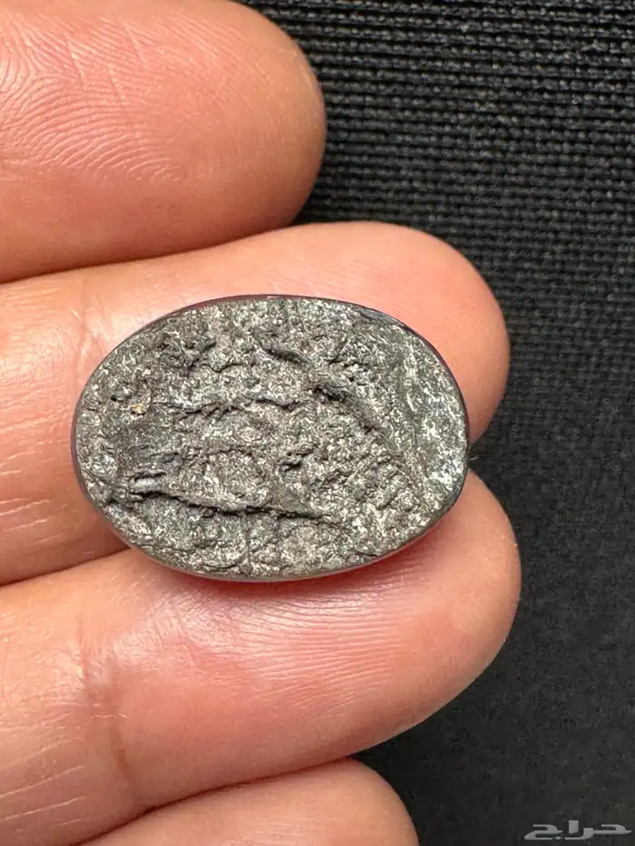 عقيق يماني أسود خام 21