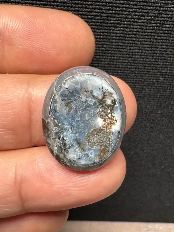 عقيق يماني بقراني شجري مصور نوادر 7