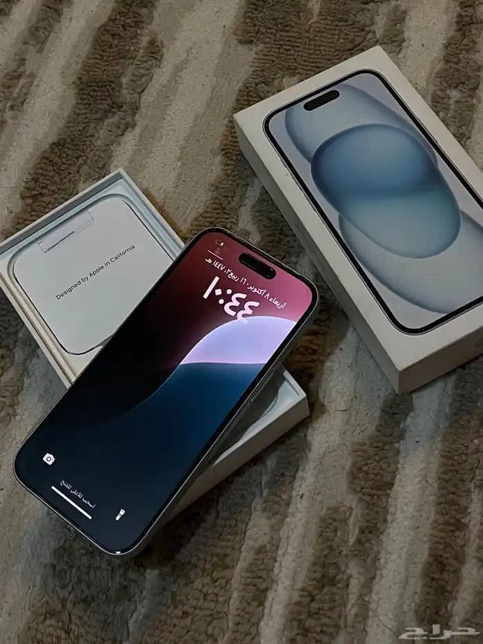 ايفون 15 العادي 128 بحالة الجديد 1