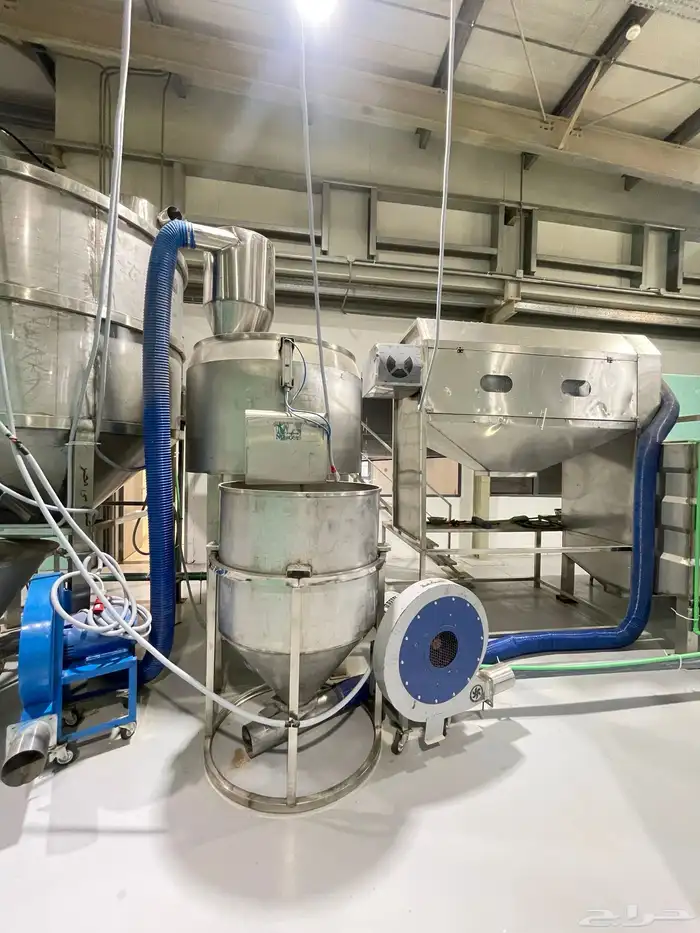 للبيع خط انتاج طحينة سمسم انتاج 2 طن باليوم 12