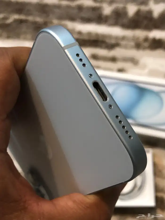 ايفون 15 العادي 128 بحالة الجديد 5