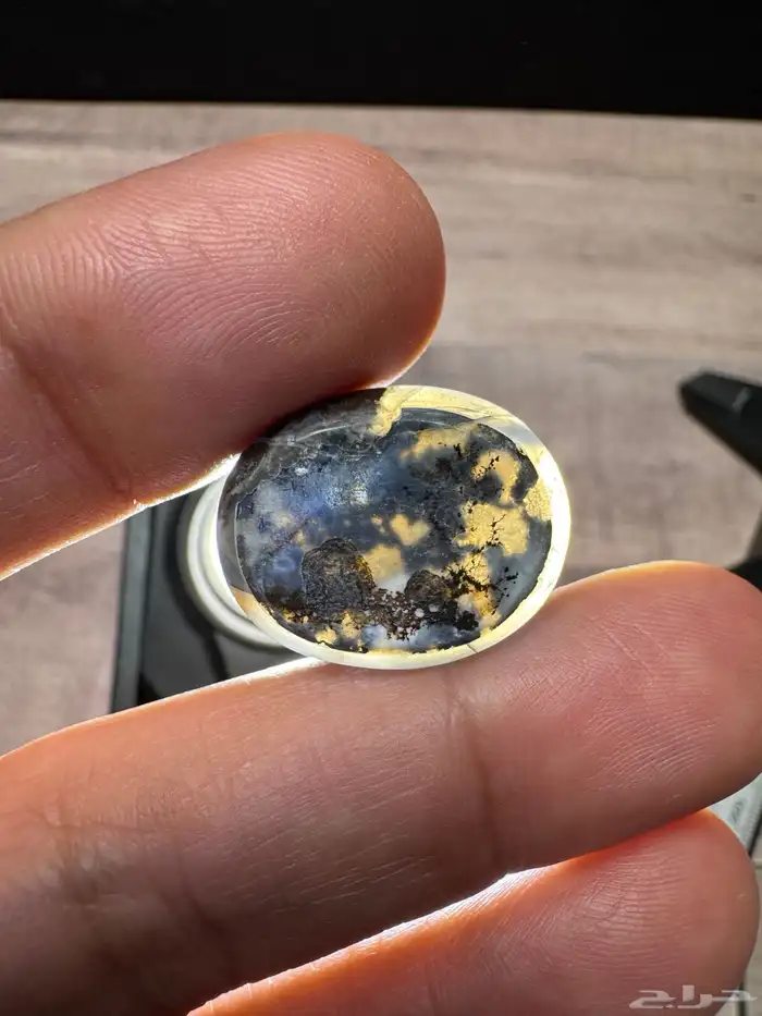 عقيق يماني بقراني شجري مصور نوادر 11