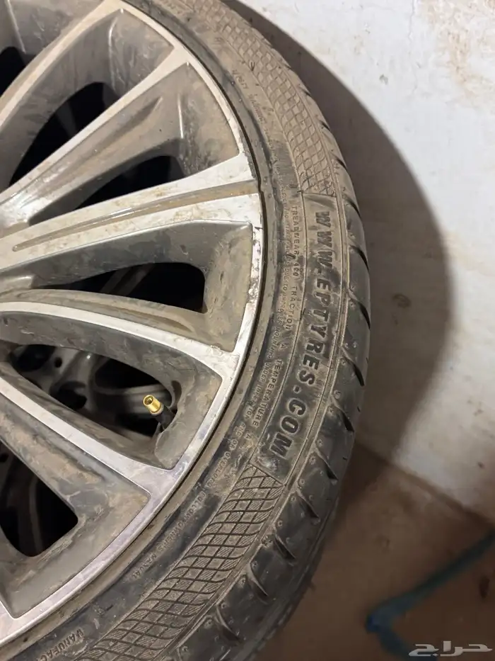 جنوط بي ام دبليو مقاس 20 مديل 2018 مع كفرات وكاله جديده 0