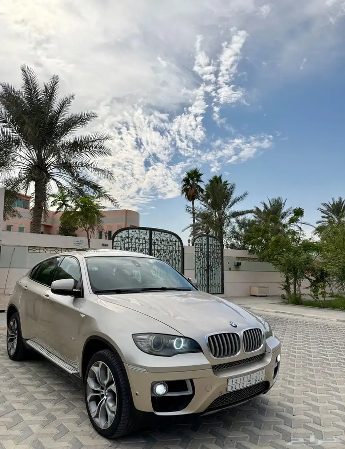 بي ام X6 مديل 2013 قمة بالنضافة 0
