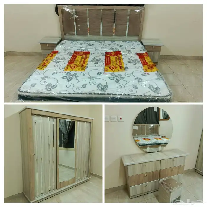 يوجد لدينا جميع غرف النوم الجاهزه من مصنعنا مباشرتا 9