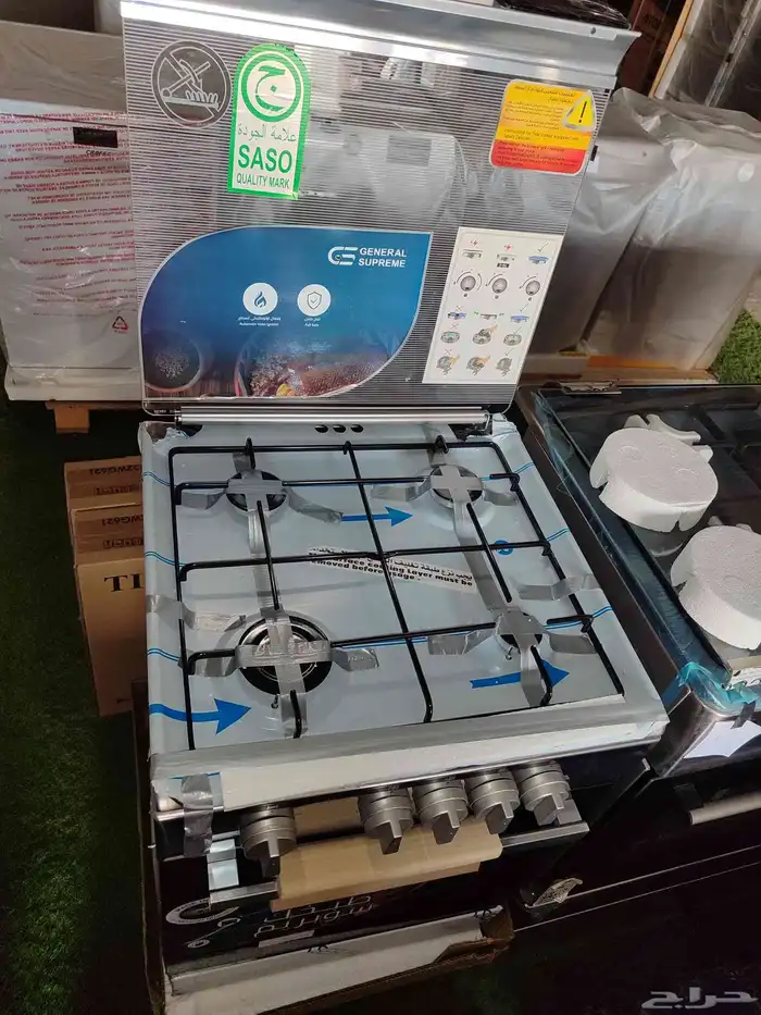 فرن جنرال سوبريم 4 عيون مصري من شركه دعم مساند للاجهزه المنز 0