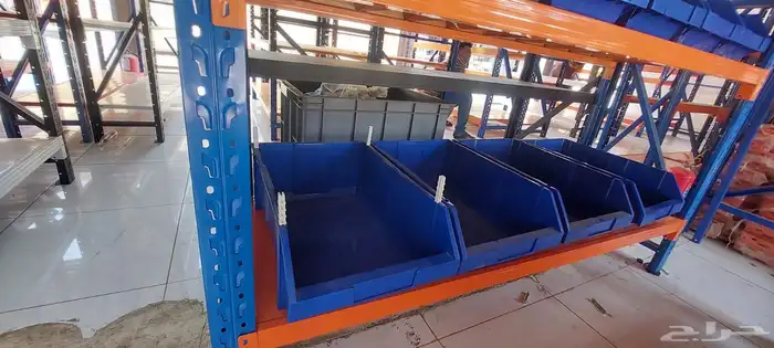 رفوف تخزين مستودعات 0