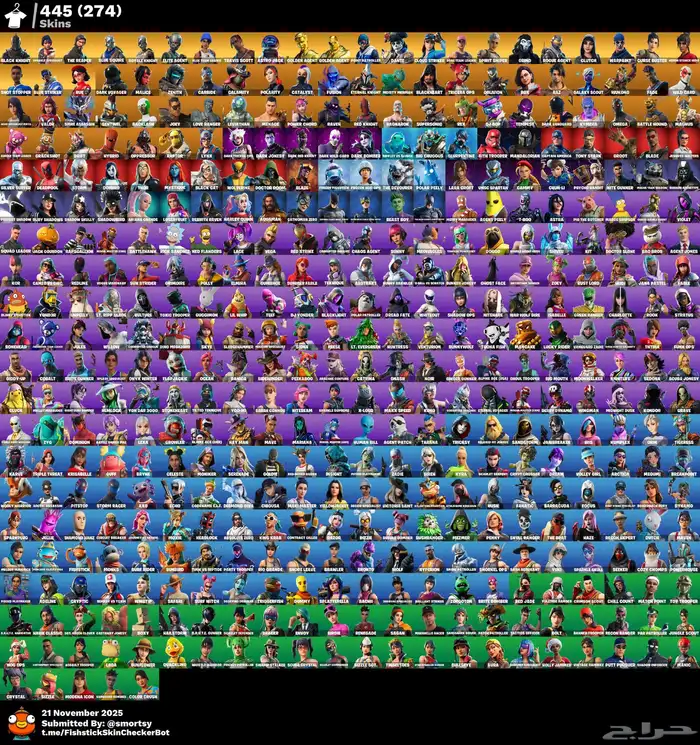 حساب فورتنايت شيطون ترافيس سكوت 1