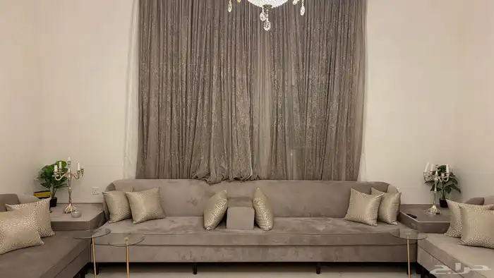 كنب مجلس جديد فضي 0