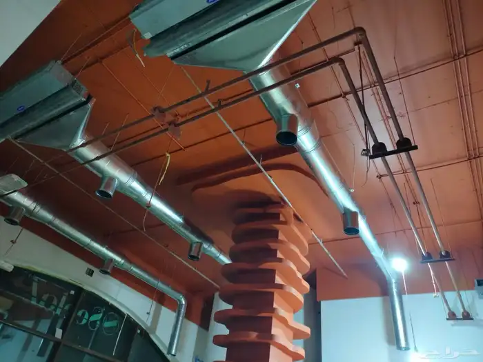 دكت .تتكييف شفطات مركزي صحراوي دائري ومربع بأعلى جودة 48338 3