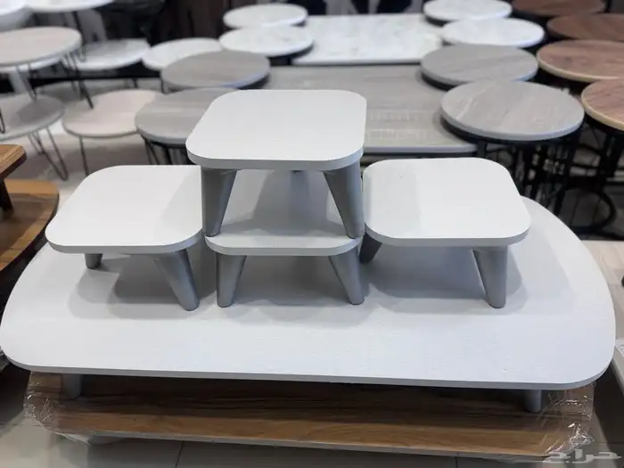 طاولة خشب 5 حبات قهو شاي العرض الخاص 26