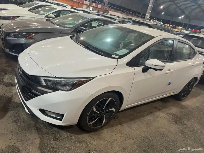 نيسان صني الشكل الجديد SL فل كامل 2024 ابيض فضي رصاصي فاتح 14