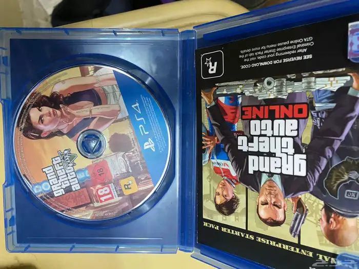 للبيع قراند نسخه برايم ادشن لسوني 4 مستخدمه استخدام نظيف 0