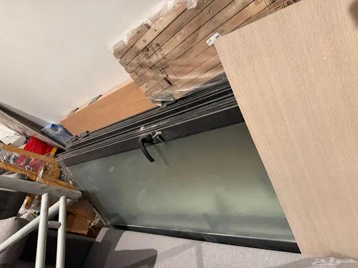 ابواب المنيوم وقزاز وطراحة سليمة بدون ملاحظات مكينة تنظيف 15