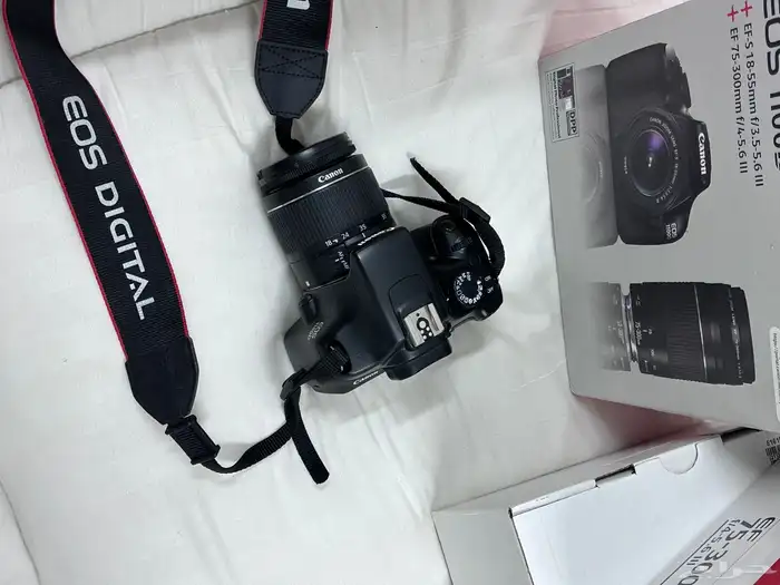 كاميرا كانون شبه الجديده مع اغراضها كامله 2