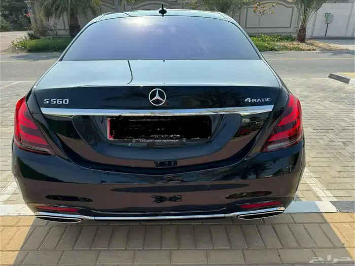 مرسيدس S560 وارد وكالة المانيا موديل 2020 الموقع الإمارات 3