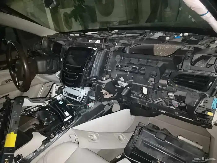 تنجيد قشرة طبلون اسكاليد فك لبرا بدون تضرر ديكورات والكهرباء 8