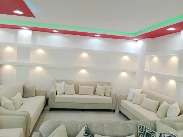 اطقم جديده وباقل السعار الخشب سويدي ولسفنج انترفوم وضمانه 5 1