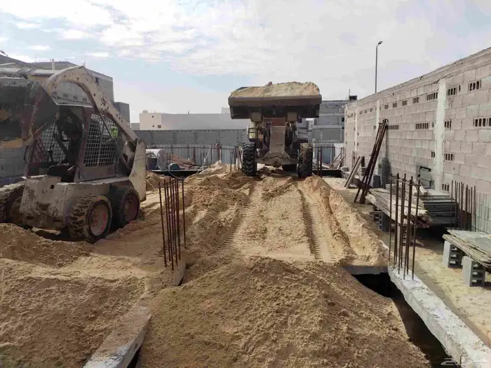 دفان رمل غونان ميده قواعد جميع انواع الدفان وترحيل المخلافات 3