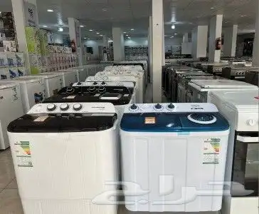 غسالات_حوضين غسالات ملابس توماتيك جديد غسالة باب_علوي حراج 7