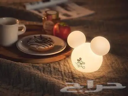 مصباح ليلي على شكل رأس ميكي ماوس 5
