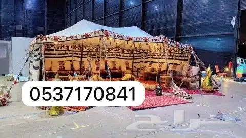 تاجير خيام بيوت شعر خيام اروببه كنب جلسات تراثيه 2