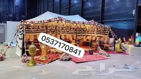 تاجير خيام بيوت شعر خيام اروببه كنب جلسات تراثيه 3