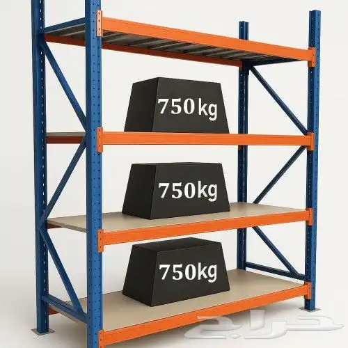 رفوف تخرين مستودعات بيجميع المقاسات 4