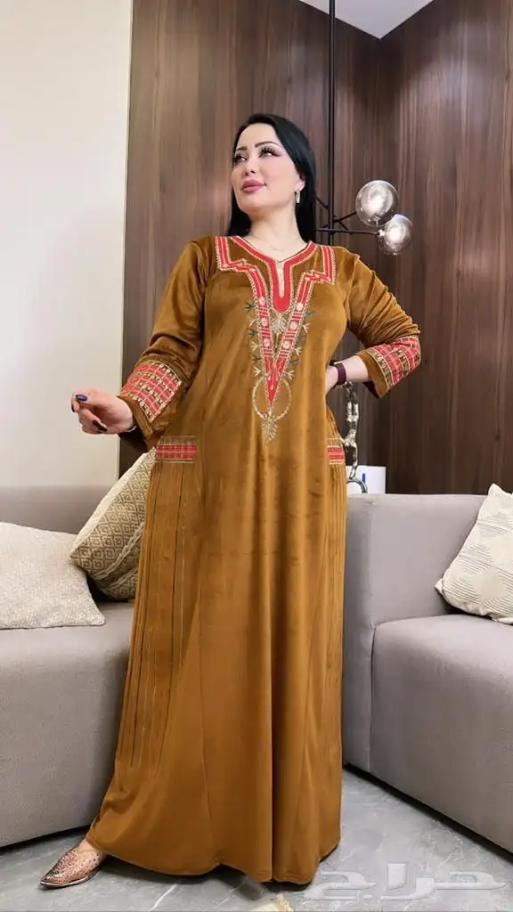 جلابيات مخمل خامات فوق روعة 12