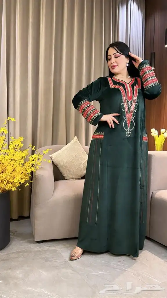 جلابيات مخمل خامات فوق روعة 5