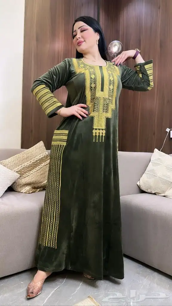 جلابيات مخمل خامات فوق روعة 3