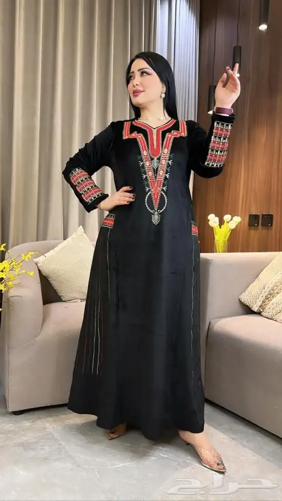 جلابيات مخمل خامات فوق روعة 6