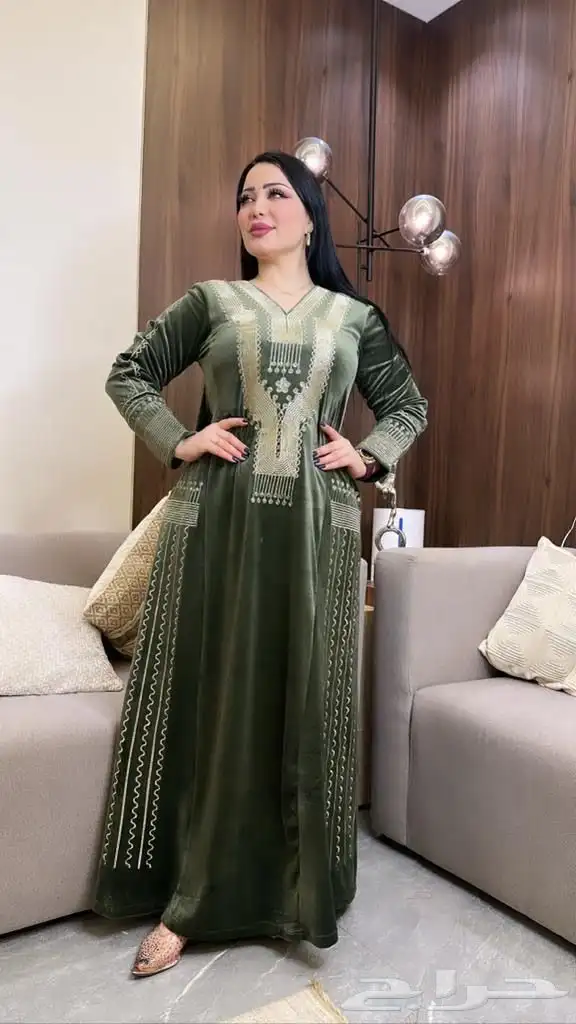 جلابيات مخمل خامات فوق روعة 13